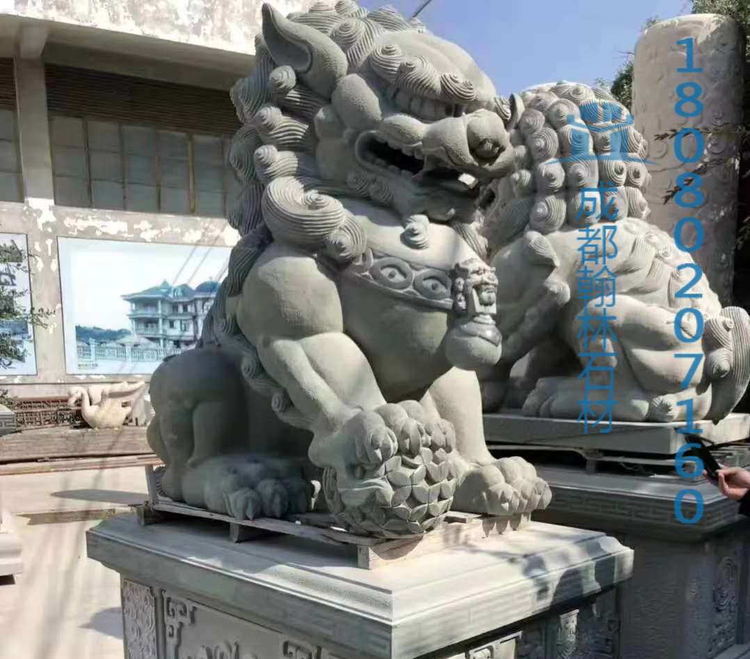 四川石雕狮子 - 成都翰林石材有限公司 